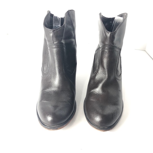 Rocket Dog Leather Ankle High Pull-on Brown Boot. Size 10. Classy - Picture 3 of 9